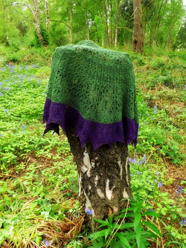 Woodland Wedding shawl
